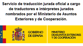 Le enviamos la traducción jurada de francés a su domicilio en Pina de Montalgrao